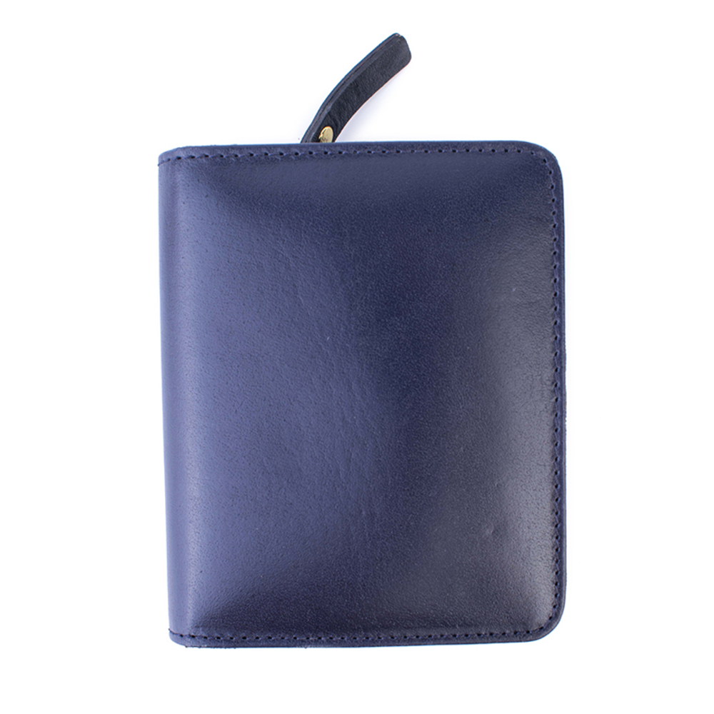 BEYMEN MIDNIGHT BLUE LEATHER WALLET | MENS